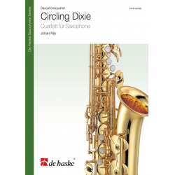 Circling Dixie für 4 Saxophone (SATB) - Johan Nijs
