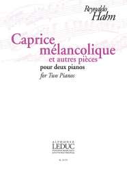 AL30770 Caprice mélancolique et autres pièces - - Reynaldo Hahn