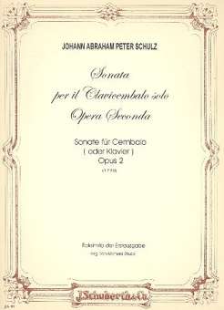 Sonata op.2 für Cembalo oder
