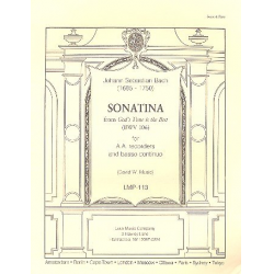 Sonatina from God's Time is the Best - Johann Sebastian Bach