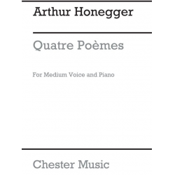 4 Poems - Arthur Honegger
