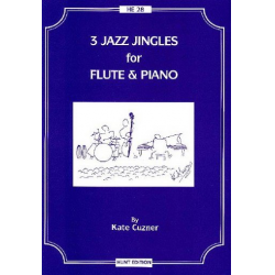 3 Jazz Jingles: for flute and piano - Kate Cuzner