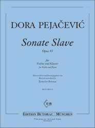 Sonate Slave op.43 für Violine und Klavier - Dora Pejacevic / Arr. Tomislav Butorac