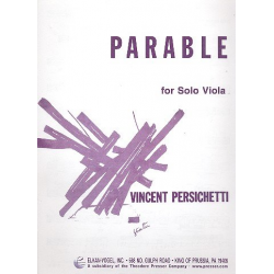 Parable no,.16 op.130 - Vincent Persichetti