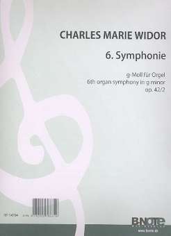 Sinfonie g-Moll Nr.6 op.42,2 für Orgel
