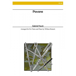 Pavane for 6 flutes and piano - Gabriel Fauré