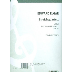 Streichquartett (Stimmensatz) e-Moll op.83 - Edward Elgar