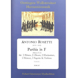 Parthia F-Dur - Francesco Antonio Rosetti (Rößler)