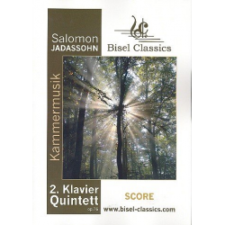 Quintett Nr.2 op.76 für 2 Violinen, Viola, - Salomon Jadassohn