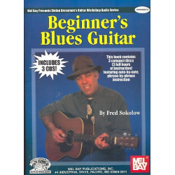 Beginner's blues guitar (+3CDs): - Fred Sokolow