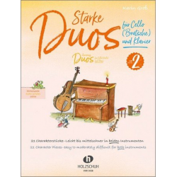 Starke Duos Band 2 - für Violoncello / Viola und Klavier - Karin Groß