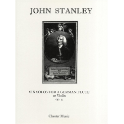 6 Solos for a German Flute op.4 - John Stanley