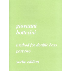 Method for double bass vol.2 - Giovanni Bottesini