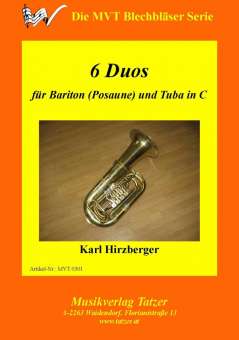 6 Duos für Bariton C und Tuba C