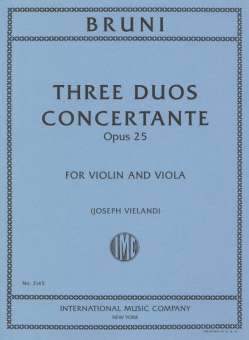 Three Duos Concertante Opus 25