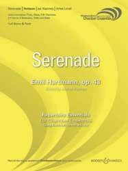 Serenade op.43 für 10 Instrumente (Partitur) - Emil Hartmann