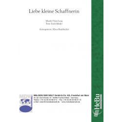 Liebe kleine Schaffnerin - Hans Lang / Arr. Klaus Rambacher