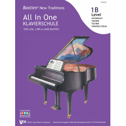 Bastien New Traditions: All In One Klavierschule - Level 1B (Deutsch) - Jane Smisor & Lisa & Lori Bastien
