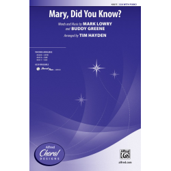Mary Did You Know SSA - Mark Lowry