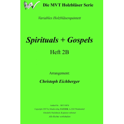 Gospels + Spirituals 2B (A-B) - Traditional / Arr. Christoph Eichberger