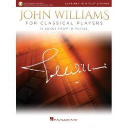John Williams for Classical Players for Clarinet and Piano with Recorded Accompaniments - John Williams