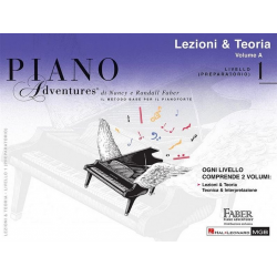 HL00244181 Piano Adventures Livello 1 - Lezioni & Teoria preparatorio vol.A - - Nancy Faber