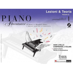 Piano Adventures Livello 1 - Lezioni & Teoria preparatorio vol.A (+CD) - - Nancy Faber