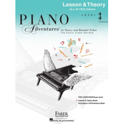 HL00148144 Piano Adventures Level 3 - Lesson & Theory - - Nancy Faber