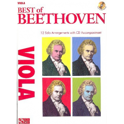 Best of Beethoven (+CD) for viola - Ludwig van Beethoven