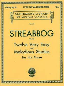 12 Very Easy and Melodious Studies, Op. 63