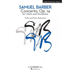 Concerto Op. 14 For Violin And Orchestra - Samuel Barber