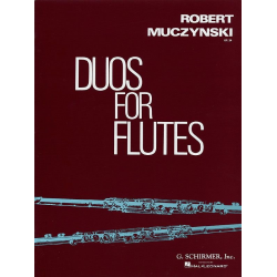 Duos for Flutes, Op. 34 - Robert Muczynski