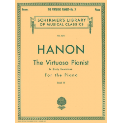 Virtuoso Pianist in 60 Exercises - Book 3 - Charles Louis Hanon