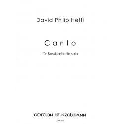 Canto - David Philip Hefti