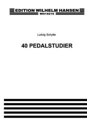 40 Pedalstudier - Ludvig Theodor Schytte