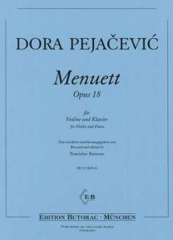 Menuett A-Dur Op.18