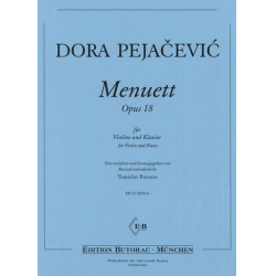 Menuett A-Dur Op.18 - Dora Pejacevic / Arr. Tomislav Butorac