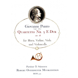 Quartetto Nr.3 E-Dur op.18 - Johann Wenzel ) Punto Giovanni (= Stich