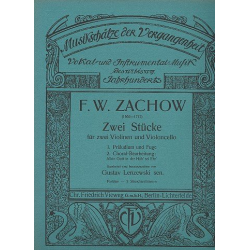 2 Stücke - Friedrich Wilhelm Zachow
