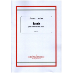 Sonate : pour contrebasse - Joseph Lauber