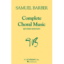 Complete Choral Music - Samuel Barber