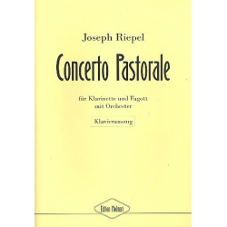 Concerto pastorale für Klarinette, Fagott und - Joseph Riepel