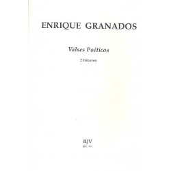 Valse Poeticos für 2 Gitarren - Enrique Granados
