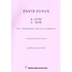 Suite G-Dur Nr.4 aus Stricturae viola di gambicae - David Funck