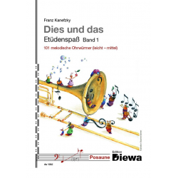 DW1032 Dies und das - Etüdenspaß Band 1 für Posaune - Franz Kanefzky