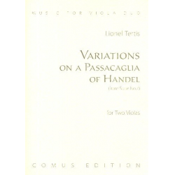 Variations on a Passacaglia of Handel - Lionel Tertis