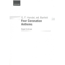 Four Coronation Anthems - Georg Friedrich Händel (George Frederic Handel) / Arr. Clifford Bartlett
