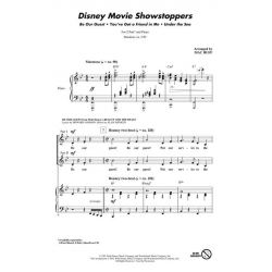 Disney Movie Showstoppers - Alan Menken / Arr. Mac Huff