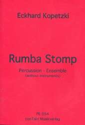 Rumba Stomp for Percussion-Ensemble (without instruments) - Eckhard Kopetzki