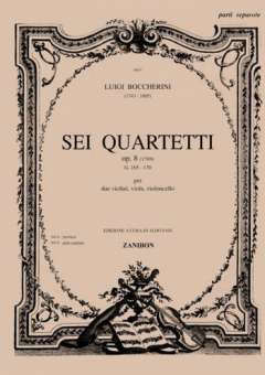 6 quartetti op.8 (G.165-170)